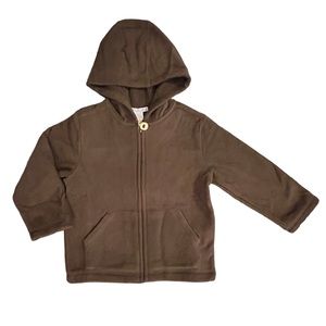 NWT Janie and Jack Fleece hoodie Sz 3T